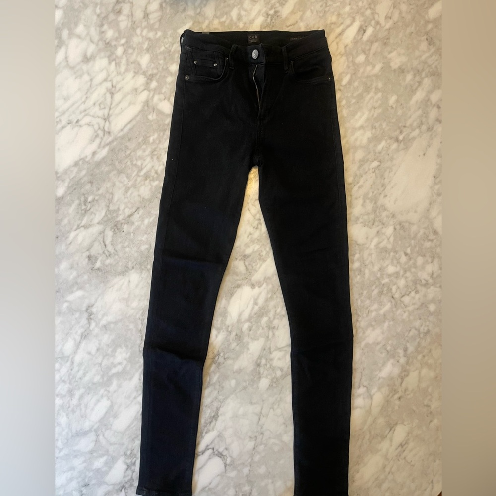 Citizens of Humanity black rocket jeans
